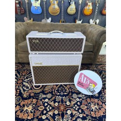 Vox Hand Wired AC 30 Stack Head & 2x12” Blue Alnico Cabinet Limited Edition -...