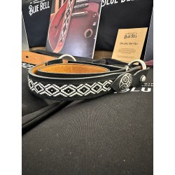 Blue Bell Straps Blue Bell Straps Tatanka  Black Suede Correa Guitarra