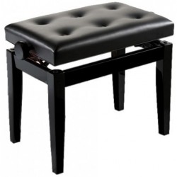 PIANO BENCH BGM BLACK-BLACK