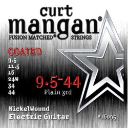 Curt Mangan 9.5-44 Nickel Wound COATED