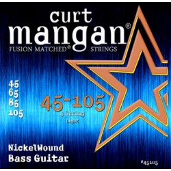 Curt Mangan 45-105 Nickel Wound Bass Light