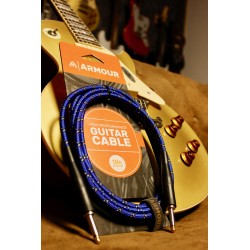Cable Instrumento  Armour 10FT  3m Blue Tweed
