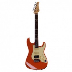 MOOER  ELECTRIC GUITAR GTRS P800 FIESTA RED  ( USB/MIDI INTEGRADO)