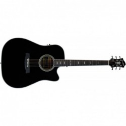 HAGSTROM SILJAN II DREADNOUGHT BK  GUITARRA ACUSTICA DE 6 CUERDAS