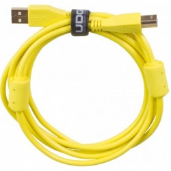 U95001YL - ULTIMATE AUDIO CABLE USB 2.0 A-B YELLOW STRAIGHT 1M