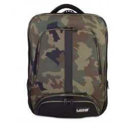 U9108BC/OR - ULTIMATE BACKPACK SLIM BLACK CAMO, ORANGE INSIDE