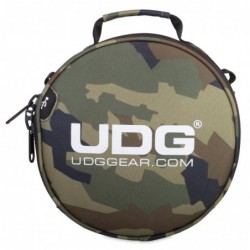 U9950BC/OR - ULTIMATE DIGI HEADPHONE BAG BLACK CAMO, ORANGE INSIDE