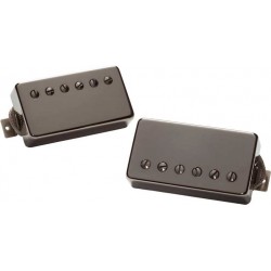 APH-2S SLASH ALNICO II PRO HUMBUCKER BLACK NICKEL COVER SET