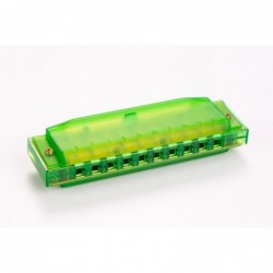 TRANSLUCENT HARP M1110G VERDE - HOHNER