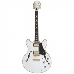 SIRE H7 WH WHITE  LARRY CARLTON  GUITARS 335 Blanca