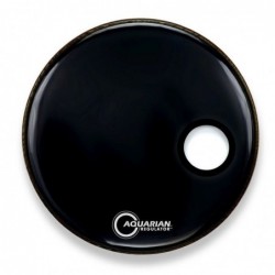 AQUARIAN RSM20BK REGULATOR. FRONTAL C/AGUJERO. 1 CAPA NEGRO