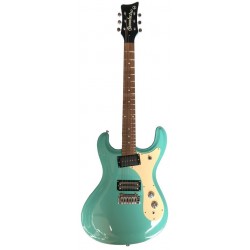 DANELECTRO GUITARS 64D DAQU ”Mosrite Style“  DARK AQUA