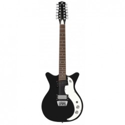 DANELECTRO GUITARS 59X12 BLK 12 Cuerdas Black