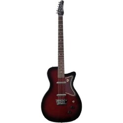 DANELECTRO GUITARS BARITONE DOLPHIN RB BARITONO RED BURST