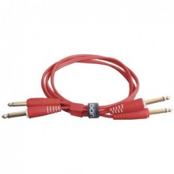 U97002RD - ULTIMATE AUDIO CABLE SET JACK - JACK STRAIGHT RED