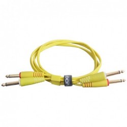 U97002YL - ULTIMATE AUDIO CABLE SET JACK - JACK STRAIGHT YELLOW