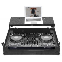 U91088BL - ULTIMATE FLIGHT CASE PIONEER DDJ-FLX10 BLACK PLUS (L&W) - UDG