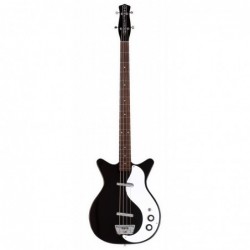 DANELECTRO  GUITARS 59DC LONG SCALE BASS BLACK  DOUBLE CUT