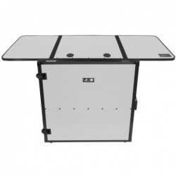 U91049WH2 - ULTIMATE FOLD OUT DJ TABLE WHITE MK2 PLUS (W)