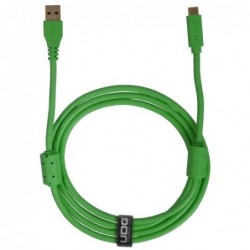 U98001GR - ULTIMATE AUDIO CABLE USB 3.0 C-A GREEN STRAIGHT 1,5M