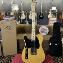 Fujigen FGN Neo Classic NTE100MAHL-VNT Lefty Zurda  Vintage Natural SUPER...