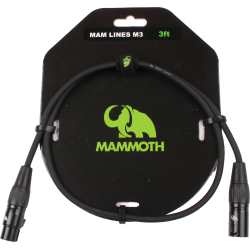 MAMMOTH MAMN LINES MJS6MJS CABLE MINI JACK STEREO A MINI JACK STEREO