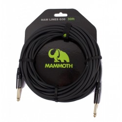 MAMMOTH MAM LINES G30 CABLE PARA INSTRUMENTO PREMIUM  30FT RECTO RECTO (9,1...